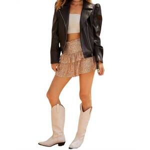 NEW MAINSTRIP buckle leather biker moto jacket in black